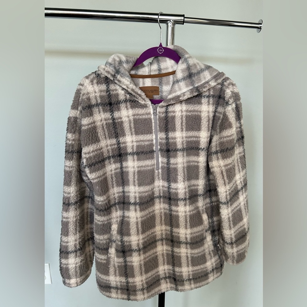 Koolaburra by Ugg Brushed Back Sherpa Zip Up Hoodie!